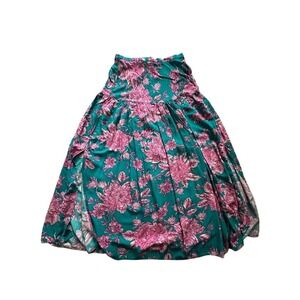 ANTHROPOLOGIE ABEL THE LABEL ATL Maxi Floral Skirt Size Small